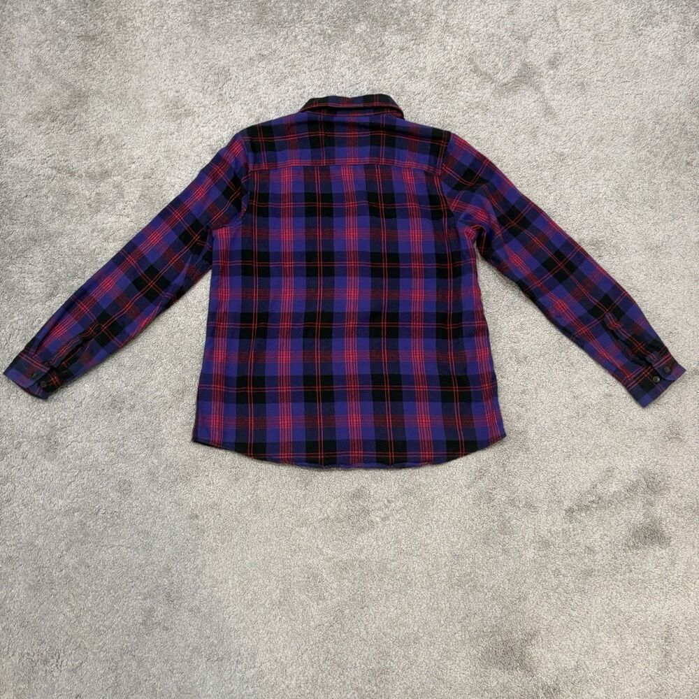 L.L. Bean Women's Relaxed Fit Scotch Plaid Flannel Shirt Size S - Picture 2 of 10